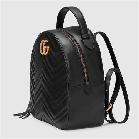 black gucci backpack women|black Gucci mini backpacks.